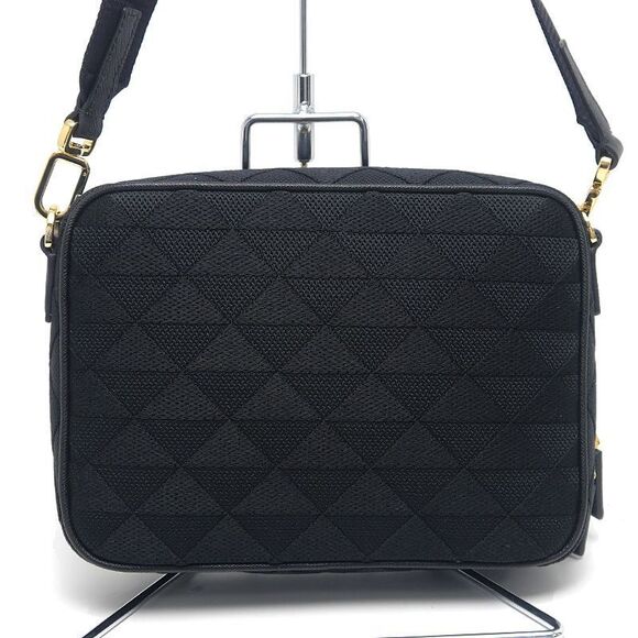 Prada Embroidered Fabric 2vh069 Shoulder Bag Men's - Picture 2 of 10